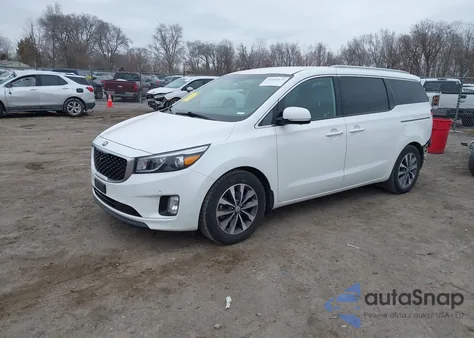 2016 Kia Sedona Sx z USA, uszkodzony, nr VIN KNDMC5C19G6121904